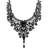 Gothic Retro Vintage Lace Necklace