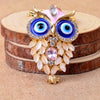 Cute Owl Luxury Key Ring Holder