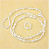 Ankle Bracelet Imitation Pearls Beach Barefoot